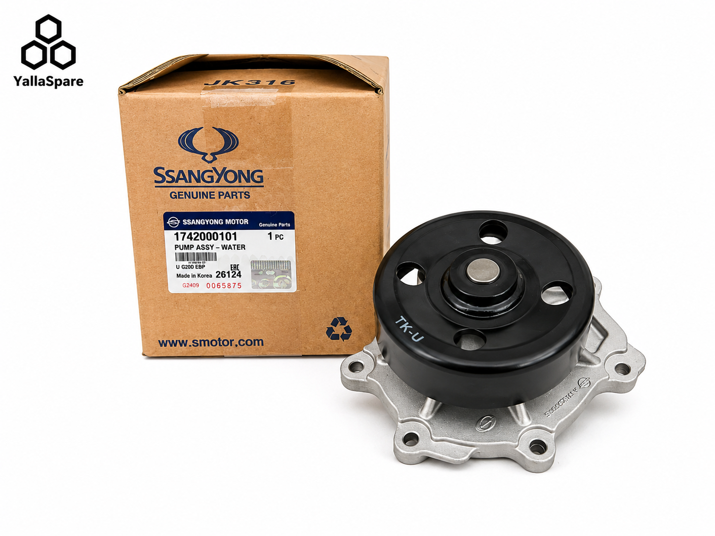 SsangYong Water Pump Assembly