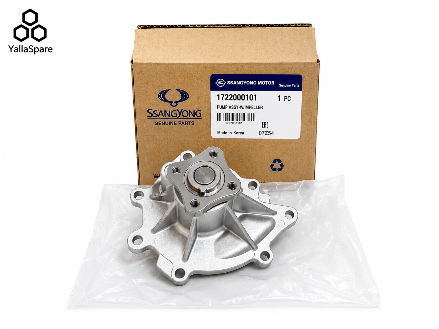 SsangYong Water Pump Assembly