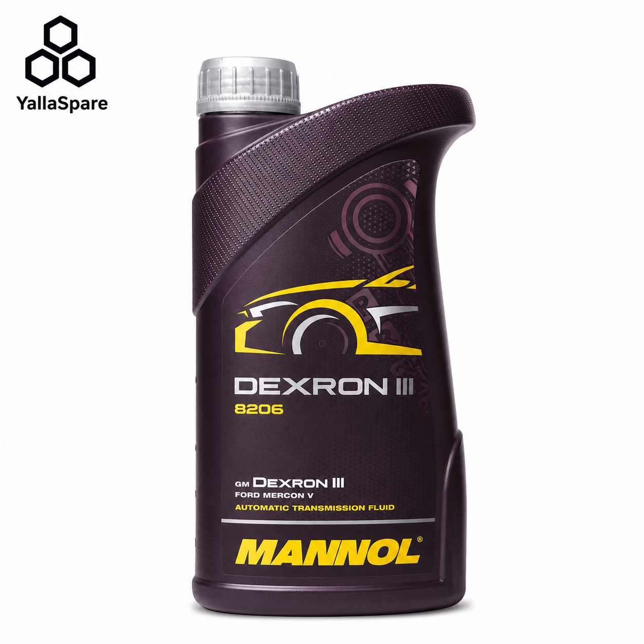 Mannol Dexron III 8206 Automatic Transmission Fluid 1L
