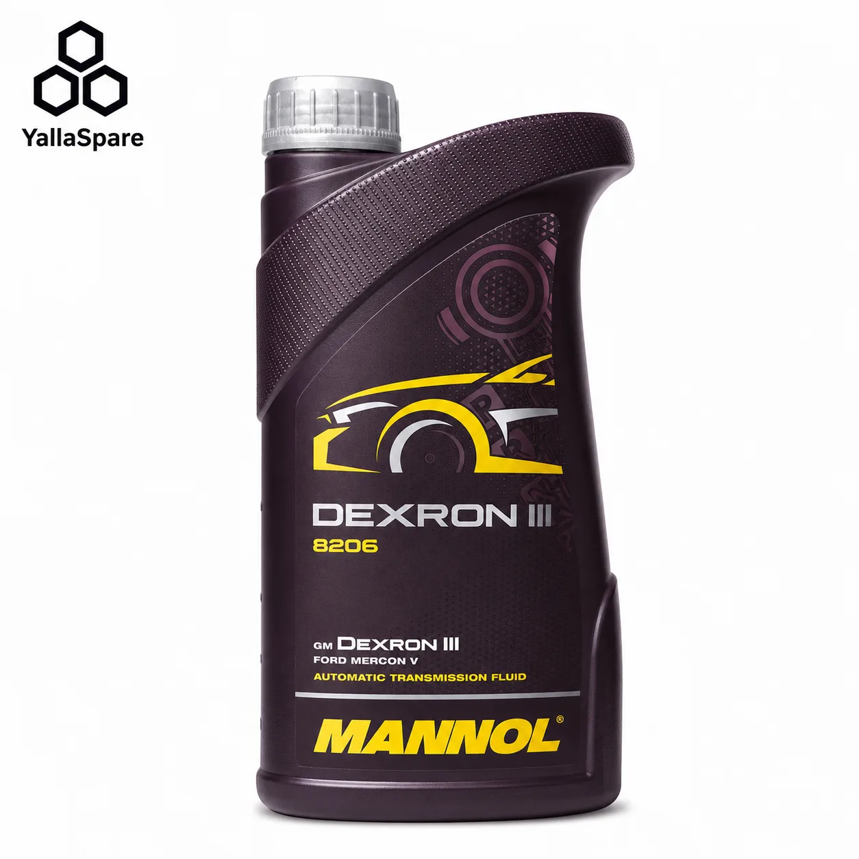 Mannol Dexron III 8206 Automatic Transmission Fluid 1L