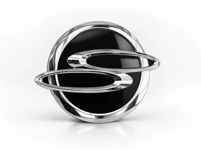 SsangYong Tailgate Emblem Assembly